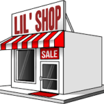 shop storefront - clipart